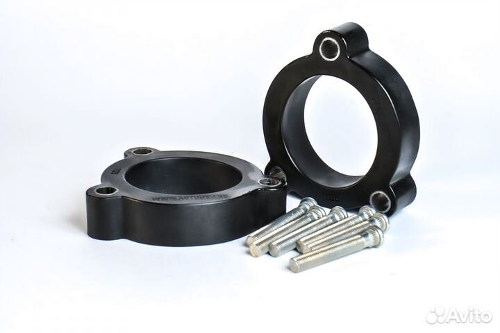 Проставки клиренса 30мм Peugeot 407 04-11 Передние