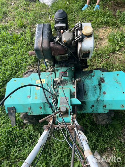 Мотоблок Moroland ML 3 дизельный с прицепом