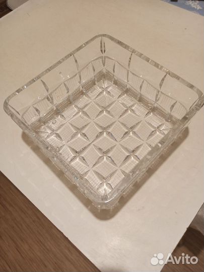 Салатник хрустальный (пр-во СССР)