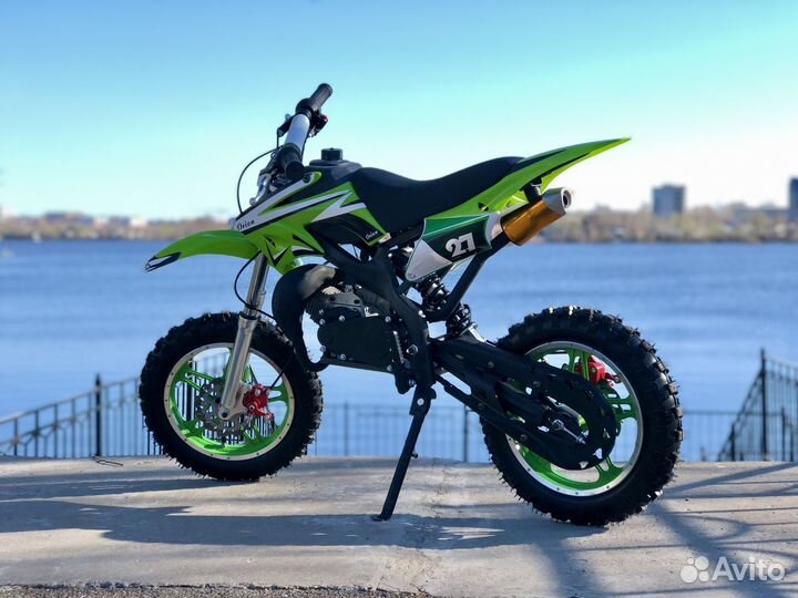 Детский мотоцикл бензиновый 50 кубов (Питбайк)