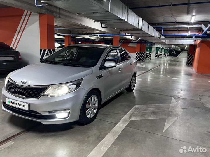 Kia Rio 1.6 AT, 2015, 356 000 км