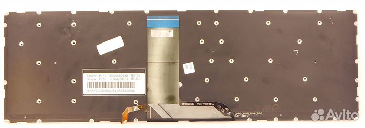 Клавиатура Lenovo Flex 15 9Z.nafbq.G21 черная, с р