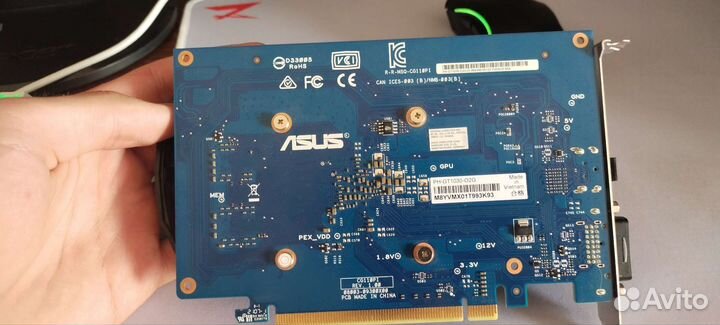 Видеокарта gt 1030 asus