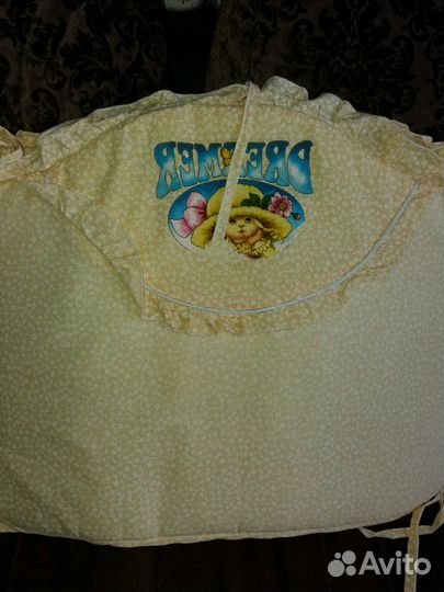 Борт в детскую кроватку