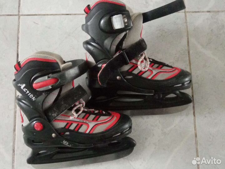 Коньки раздвижные 30 33