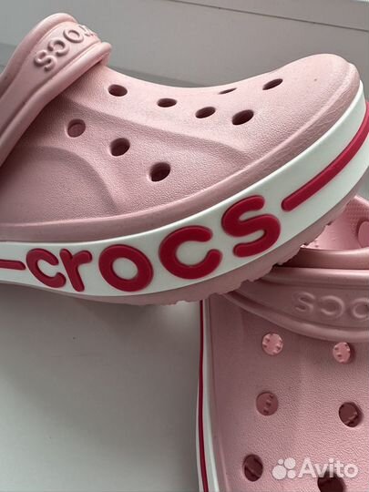 Новые Crocs 37-38 розовые