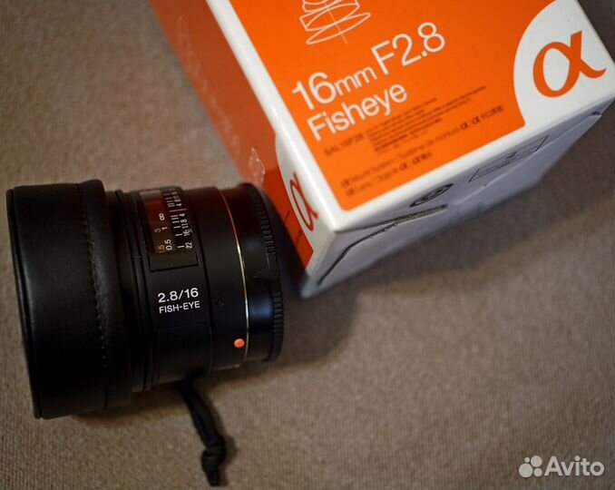 Объектив Sony 16mm/f2.8 