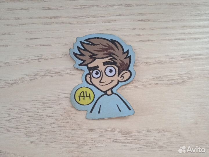 Патч влада а4 из бургер кинга.наклейка