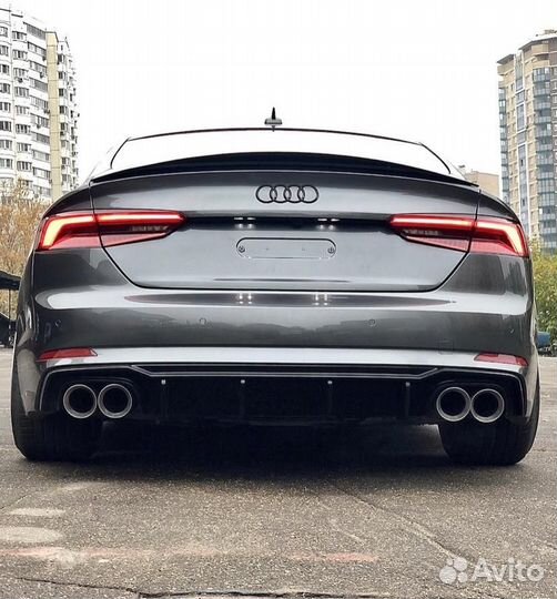 LIP спойлер audi A5 B9 (2016+)