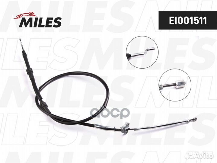 Трос стояночного тормоза amarok 12- EI001511 EI