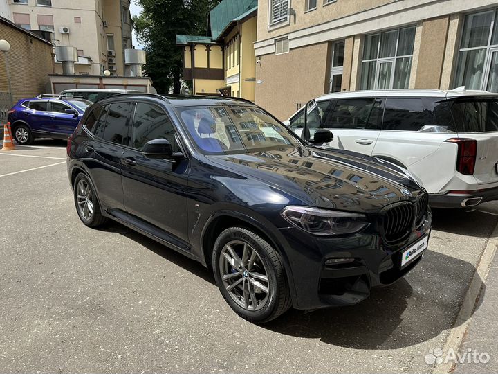 BMW X3 2.0 AT, 2018, 160 000 км