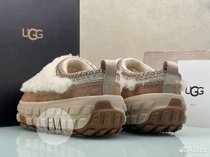 Женские слипоны Ugg Venture Daze Cozy Natural