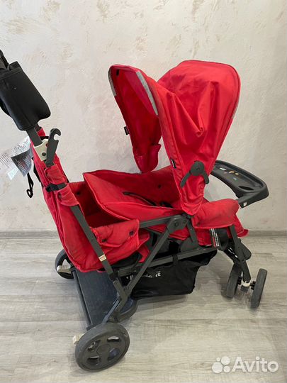 Коляска Joovy Caboose Ultralight два сиденья