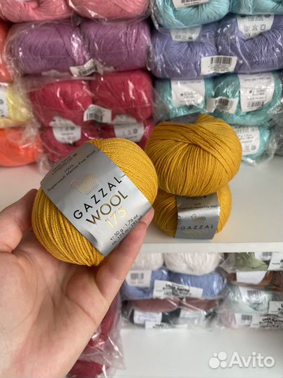 Пряжа меринос gazzal wool 175 (312)