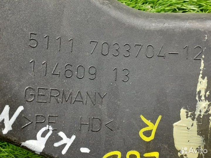 Воздуховод охлаждения тормозов передний правый 5