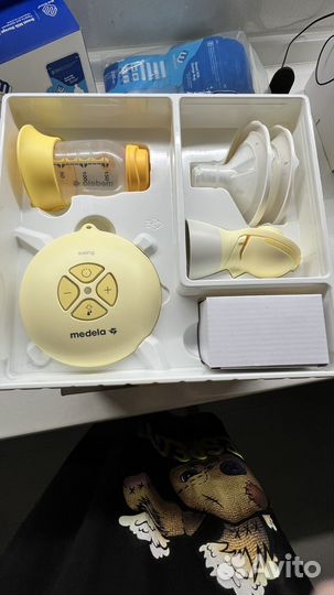 Молокоотсос электрический medela swing flex