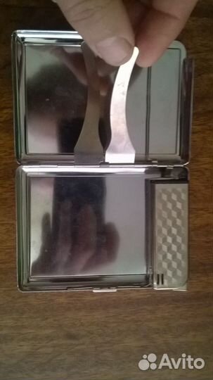 Портсигар Marlboro с зажигалкой ретро