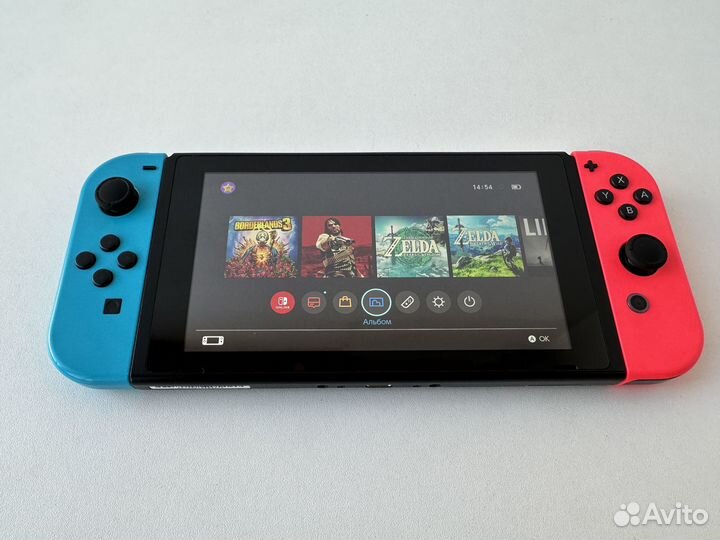 Nintendo Switch rev 2 256Gb прошитый