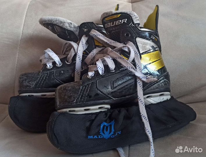 Детские хоккейные коньки bauer 3s