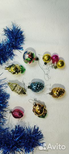Елочные игрушки СССР