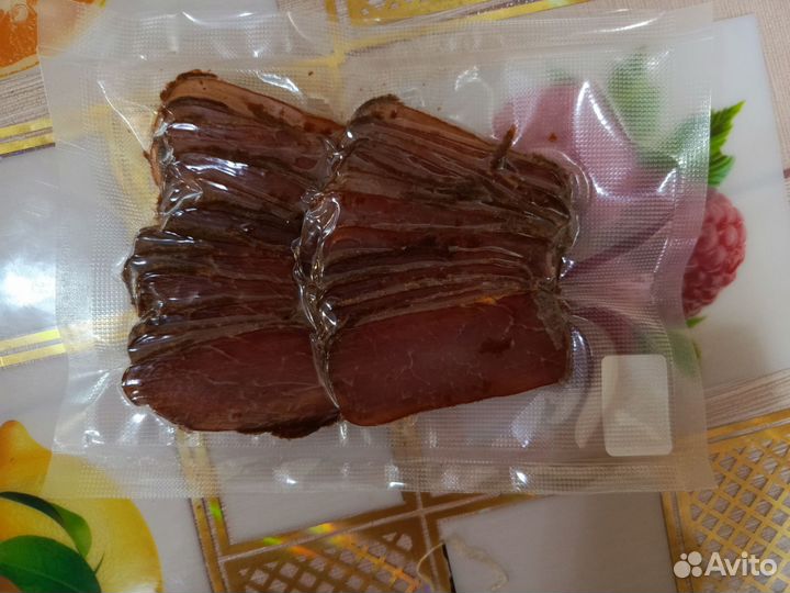 Бастурма и суджух из свинины