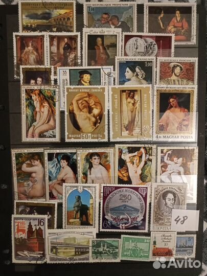 Наборы марок разной тематики 2