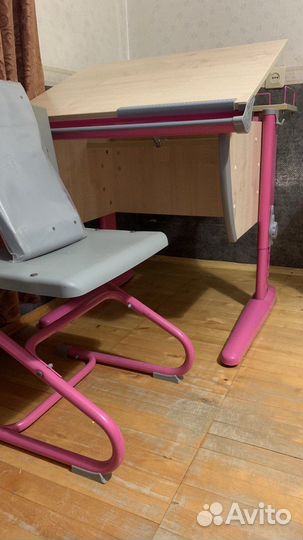 Растущая парта и стул Дэми