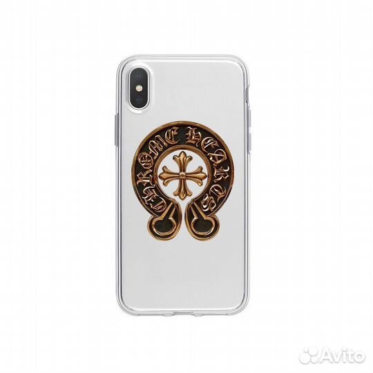 Силиконовый чехол Chrome hearts