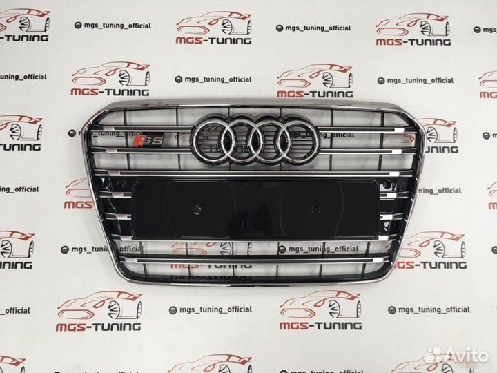 Решётка на Audi A5 11-16гг. S5 стиль 1