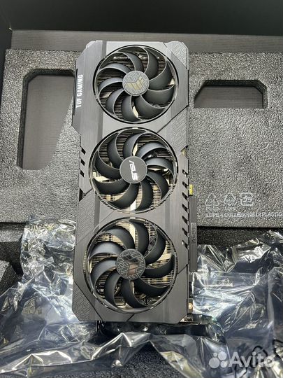 Видеокарта Asus tuf gaming geforce RTX 3070Ti 8gb