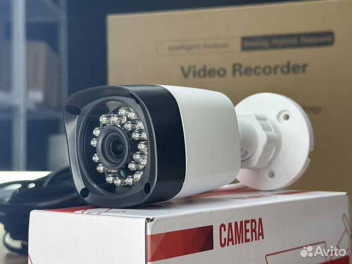 Комплект видеонаблюдения онлайн просмотр 4 камеры