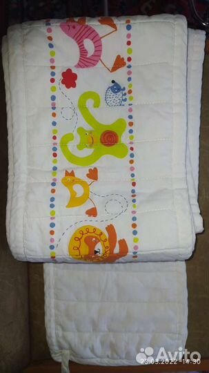 Бортики в детскую кроватку IKEA