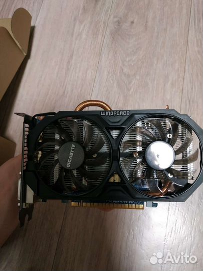 Видеокарта gigabyte Geforce GTX 750TI 2GB