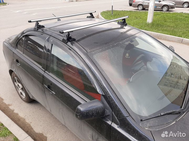 Багажник на крышу Мицубиси Лансер 10, Аэро