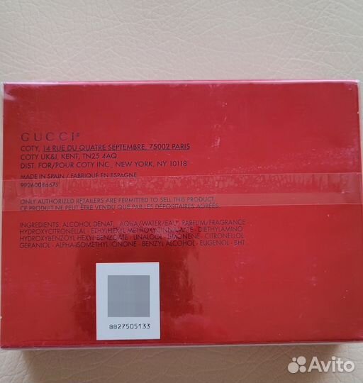 Туалетная вода Gucci Rush оригинал