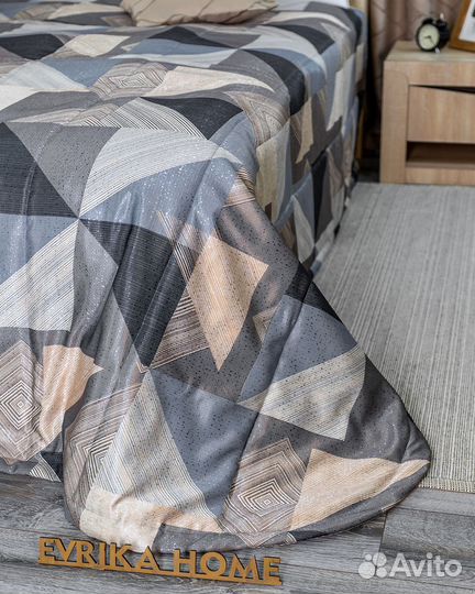 Покрывало пабло голубой новое плед на кровать