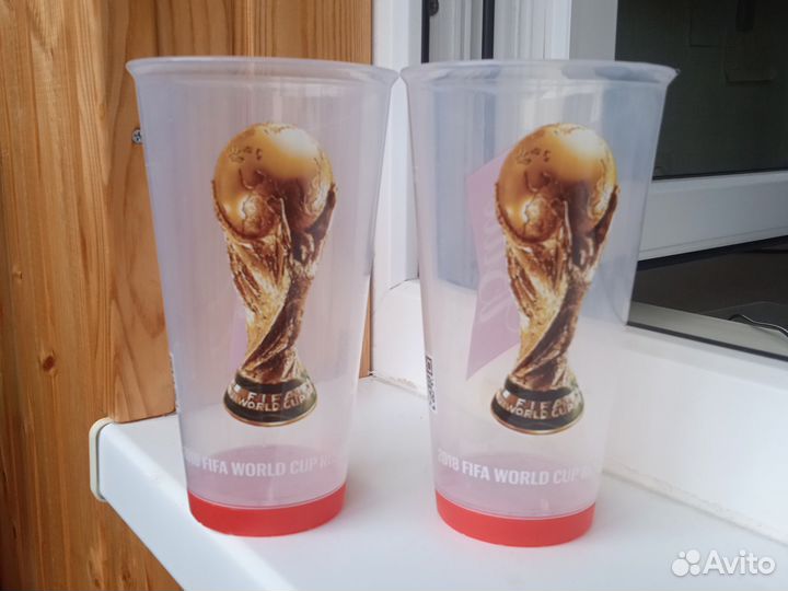 Стаканы пластиковые,0,5л.FIFA world 2018