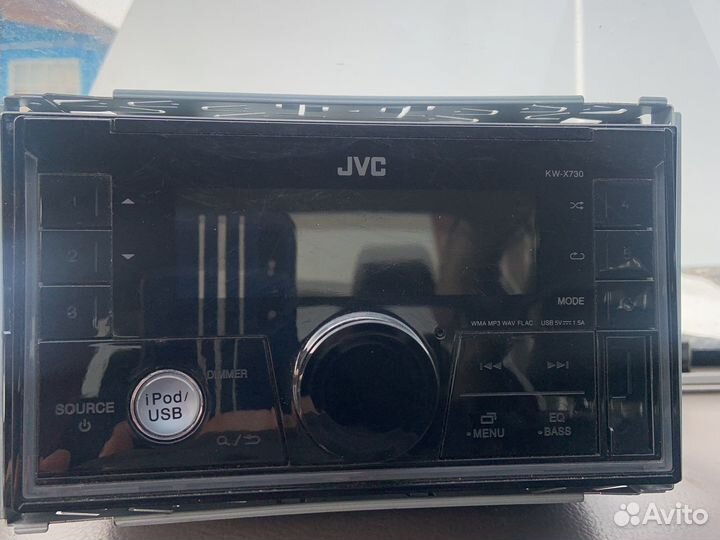 Магнитола 2din Jvc kw-x730