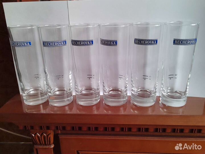 Стаканы для ликера Бехеровка