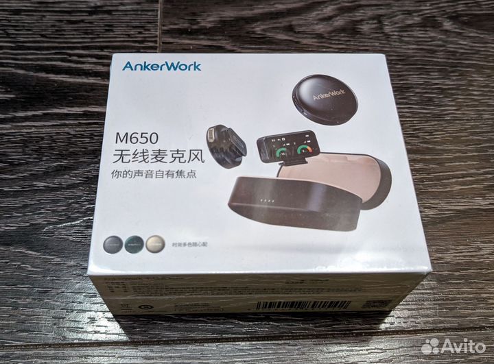 Беспроводной петличный микрофон AnkerWork M650