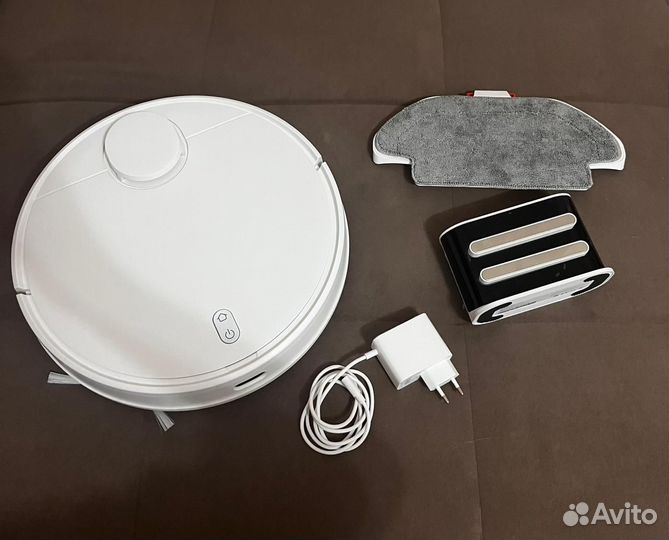 Робот пылесос xiaomi robot vacuum s10 белый