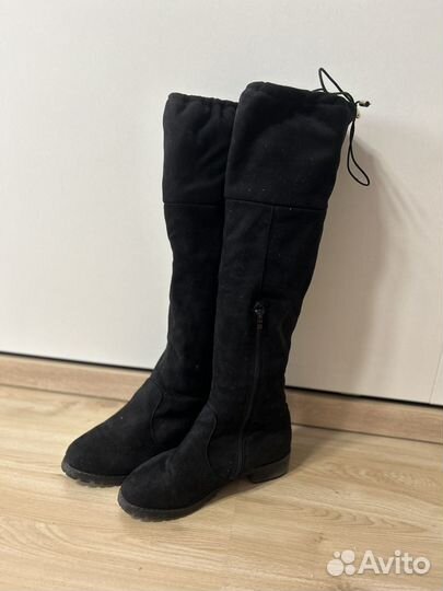 Сапоги ботфорты 39 размер осень