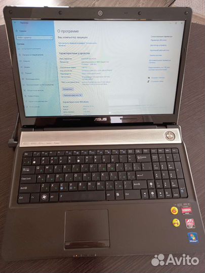Ноутбук asus N61D