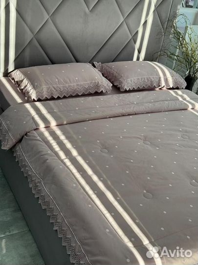 Белье с одеялом