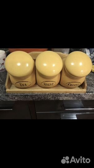 Набор для чай кофе сахар