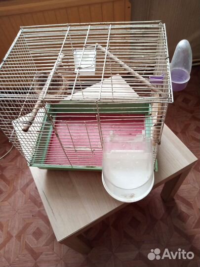 Клетка для птиц б/у в хорошем состоянии