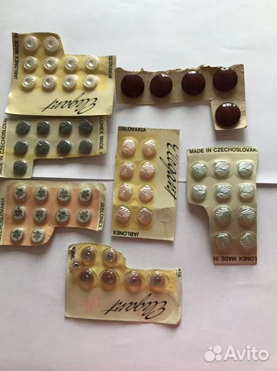Пуговицы Чехословакия