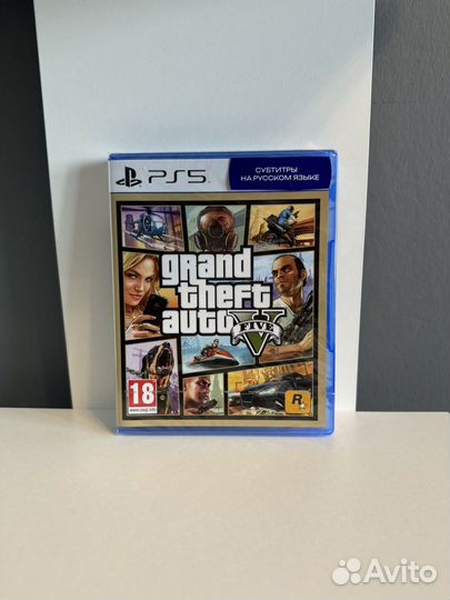 Gta 5 ps5 (диск новый)