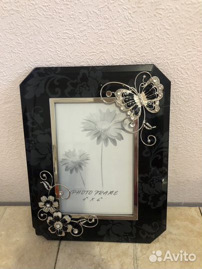 Фоторамка декоративная с украшением
