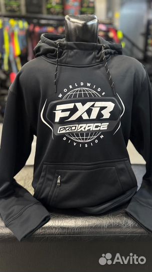 Толстовка FXR Race Division Tech Black White